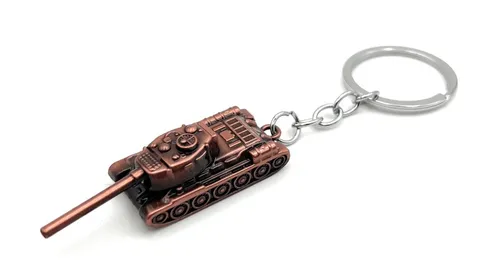 Panzer bronze Bundeswehr Schießrohr Schlüsselanhänger Anhänger aus Metall bronze