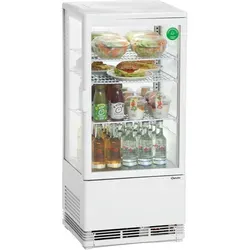 Bartscher Mini-Kühlvitrine 78L, weiß von Bartscher