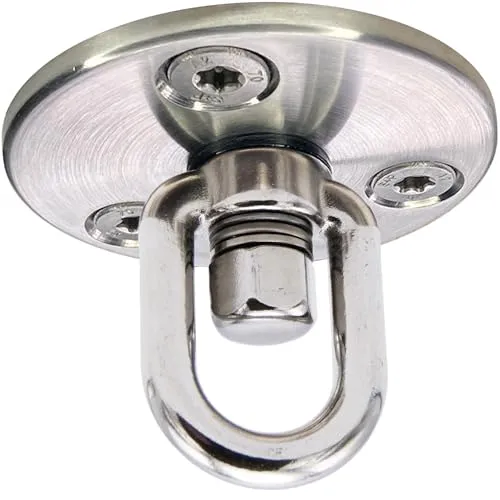 KLIFFHÄNGER Hängesessel Befestigung | Edelstahl Deckenhaken mit Kugellager bis 180kg