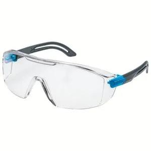 Uvex Schutzbrille i-lite 9143265, klar, Bügelbrille, anthrazit-blau