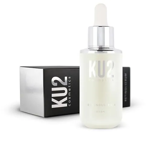 KU2 Cosmetics Retinol Serum – Hochwirksames Anti-Aging Serum mit Retinol & Vitamin E