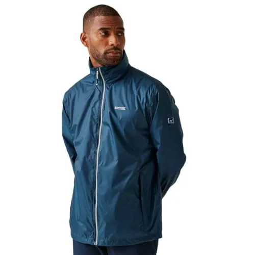 Regatta Herren Lyle IV - Leichte, wasserdichte Funktionsjacke - Funktionsjacke, wasserdicht und atmungsaktiv mit verschweißten Nähten, ideal für Wanderungen und Outdoor-Aktivitäten. Kompakt verstaubar in der integrierten Tasche.