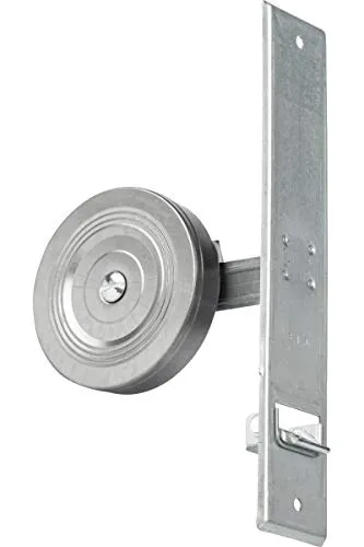 Schellenberg Einlasswickler Maxi, 215 mm, verzinkt, Legierter Stahl, Silber Metallic, Espacement des trous 21,5 cm