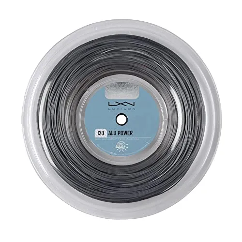 Luxilon Alu Power 120 - 200 m Tennissaiten - Hochwertige Monofilament-Saiten in Silber, ideal für präzise Schläge und Kontrolle im Spiel. Perfekt für ambitionierte Spieler.
