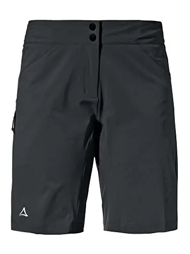 Schöffel Damen Shorts Danube L, wasserabweisende Radhose