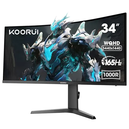 KOORUI 34E6UC 34 Zoll Ultrawide Curved Gaming Monitor von KOORUI