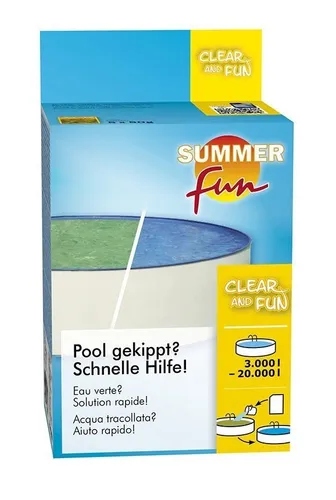 SUMMER fun Clear and Fun Pool gekippt? Schnelle Hilfe! von Summer Fun