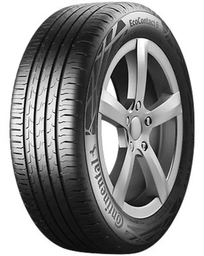 Continental EcoContactTM 6 205/60R15 91H - Premium Sommerreifen mit optimiertem Grip und verbesserter Laufleistung für weniger Kraftstoffverbrauch – ideal für sicheres Fahren bei jeder Witterung.