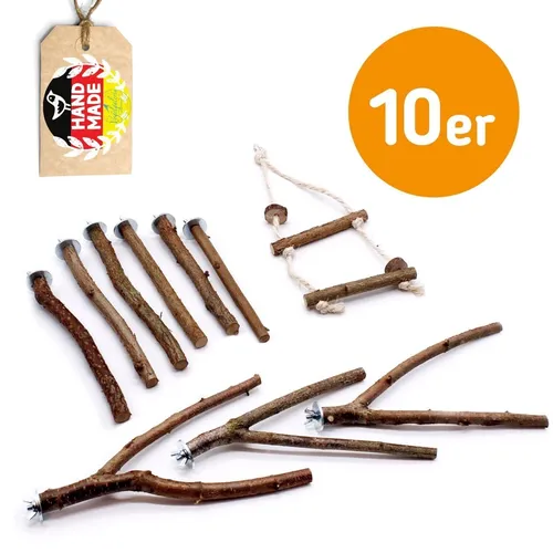 Vogelleitern & -sitzstangen von Vogelgaleria