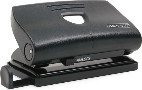 Rapesco 810-P 12 Kartenlocher Schwarz PF87S0B1