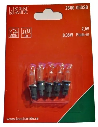 Konstsmide 2600-050SB Ersatzbirne für Minilichterketten von Konstsmide