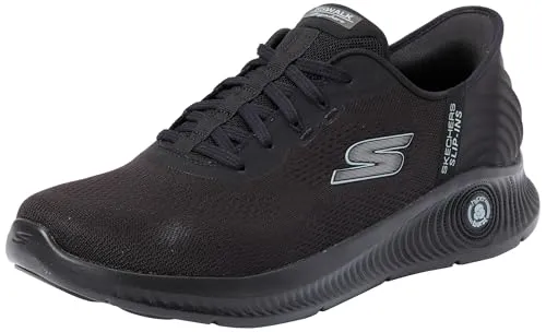Skechers Slip-Ins Go Walk Anywhere Herren Sneaker - Schwarz - Bequeme Slip-On Sneakers für Herren in Schwarz, ideal für den Alltag und Reisen. Genießen Sie ultimativen Komfort mit der Go Walk Technologie.