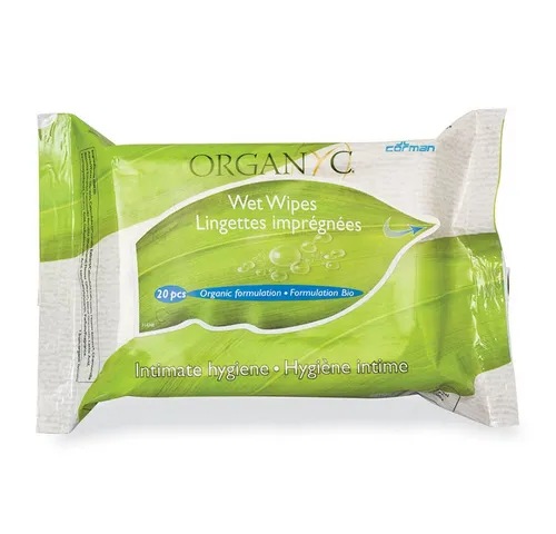 Organyc Hygienetücher 20Stk Hygienemittel von Organyc