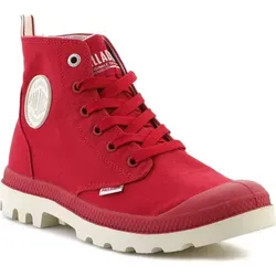 Palladium Unisex Pampa Ankle Boot - Chili Pepper, 40 EU - Herren-Stiefel mit unwaschbarem Canvas-Obermaterial, schützendem Gummi-Zehenkappe und langlebiger Gummi-Laufsohle für optimalen Komfort und Style.
