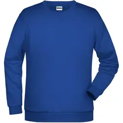 Herren Basic Kapuzen-Sweatjacke JN756, dunkel-königs-blau, Größe 5XL - Arbeits- & Schutzkleidung: Klassische Sweatjacke mit angerauter Innenseite, ideal für Komfort und Wärme. Doppellagige Kapuze und Kängurutasche bieten praktische Funktionalität.