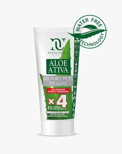Aloe Attiva Pure Gel 99,9% titriert Natur Unique 200ml