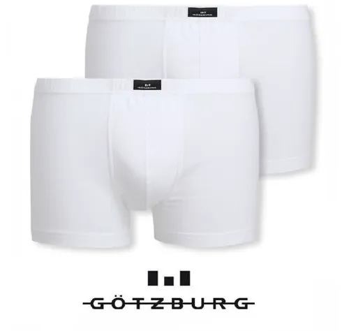 Götzburg - Pants - Boxer Short- 2er Pack- weiss - Größe L / 6