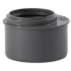 HT Safe Reduzierung DN 110 x 90, kurze Ausführung - Sanitärinstallation mit patentierter 3-fach-Dichtlippe für leisen Betrieb und 25 Jahre Garantie - ideal für langlebige und sichere Anwendungen.