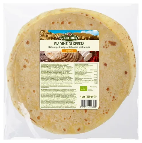 TORTILLA ORKISSE PIADINA BIO 260 g - LA BIO IDEA von LA BIO IDEA