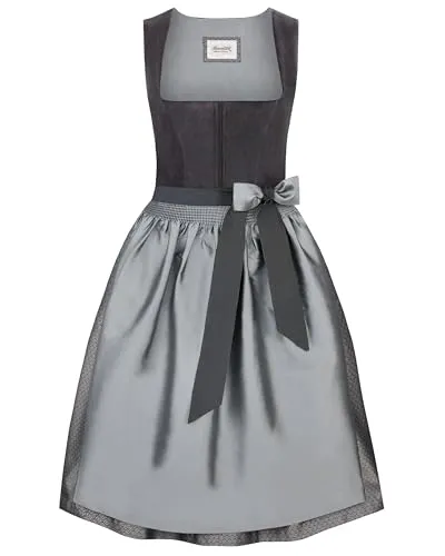 Stockerpoint Damen Dirndl Gloria I Größe 32-48 - Elegantes Dirndl mit Schürze, ideal für festliche Anlässe. Hergestellt aus pflegeleichten Materialien für hohen Tragekomfort und stilsichere Details, die traditionelles Design mit modernen Akzenten vereinen.