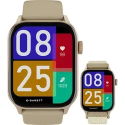 Garett Activity 3 Gold Smartwatch für Herren und Frauen