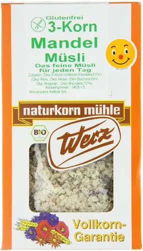 Werz 3-Korn Mandel Müsli 400g