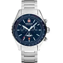 Swiss Military Hanowa Quarzuhr Afterburn Chrono Herrenuhr 44mm - Armbanduhren – Präzise Quarz-Technologie trifft auf stilvolles Design für den modernen Herren.