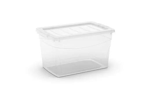 Kis 8610000 0202 03 Omni Box Aufbewahrungsbox Kunststoff transparent 30 l