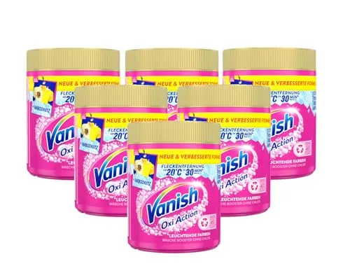 Produktbild Vanish Oxi Action Booster Pulver 550 g, 6er Pack