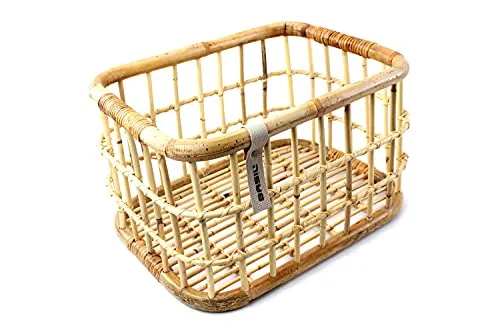 Basil B.V. Green Life Fahrradkorb Braun 46x35x28cm in braun von Basil