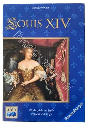 Louis XIV von Alea – Strategisches Familienspiel für 2-4 Spieler - Gesellschaftsspiel ab 12 Jahren, fördert strategisches Denken und bietet spannende Herausforderungen für die ganze Familie.
