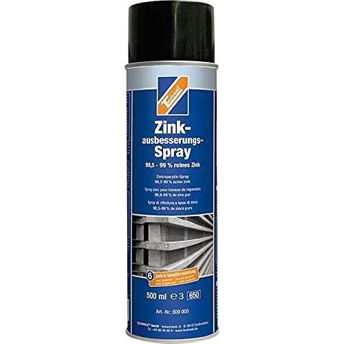 TECHNOLIT Zinkausbesserungs-Spray 500 ml hellsilber