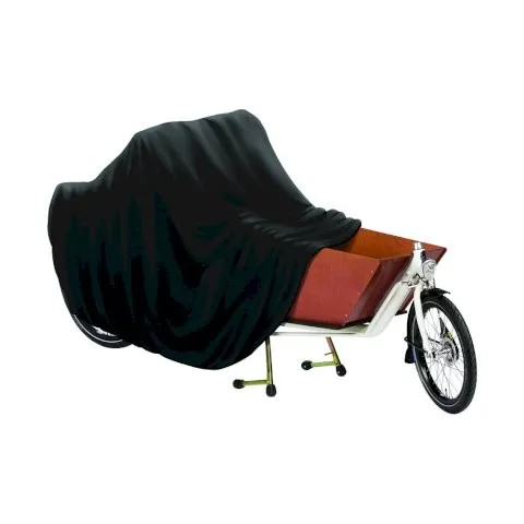 DS COVERS CARGO Lastenfahrrad Abdeckplane 2W - Fahrradkoffer & Fahrradtransporttaschen, wetterfeste Abdeckplane mit attraktivem Blumenmuster für optimalen Schutz und stilvolle Optik.