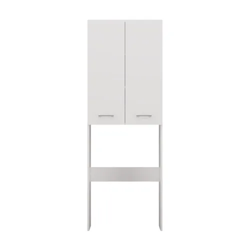CDF Badezimmerschrank Pola DD, Weiß, 64x180x30 cm
