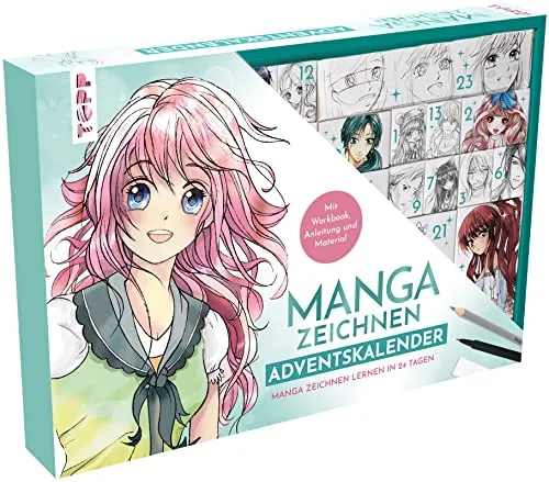 Manga zeichnen Adventskalender von Frech