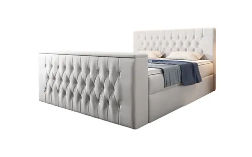 Luxusbetten24 Boxspringbett Velano, mit TV Lift und Stauraum