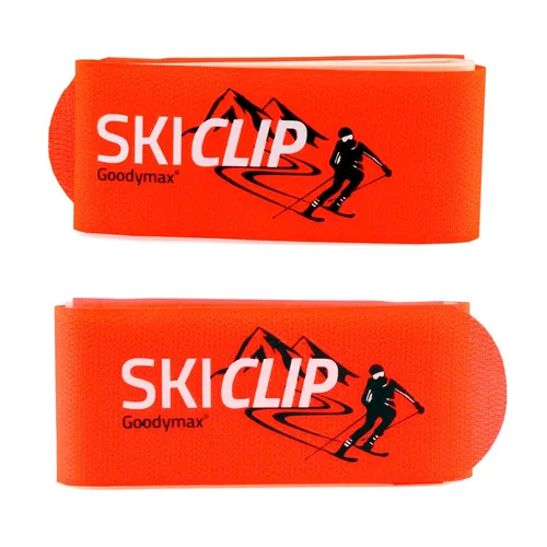 Paar Skihalter Skiclip Skiclips Ski klett Skiklip Carving Belagschoner 1