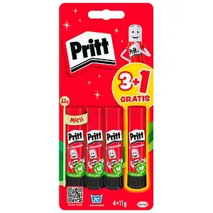 + 1 GRATIS: Pritt Klebestifte 11,0 g, 3 St. + GRATIS Klebestift 11,0 g 3
