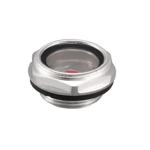 Ölflüssigkeitsstand Sehenswürdigkeit Glas Legierung Alu O-Ring 24mm Außengewinde