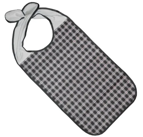 PFLEGE POINT Speiseschürze PFLEGE POINT® Ess-Schürze mit Steckverschluss anthrazit