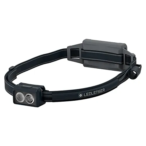 Ledlenser NEO5R Stirnlampe, 600 Lumen - Stirnlampen mit 4 Lichtmodi und einer hohen Helligkeit von 600 Lumen, ideal für Outdoor-Aktivitäten und Nachtwanderungen.