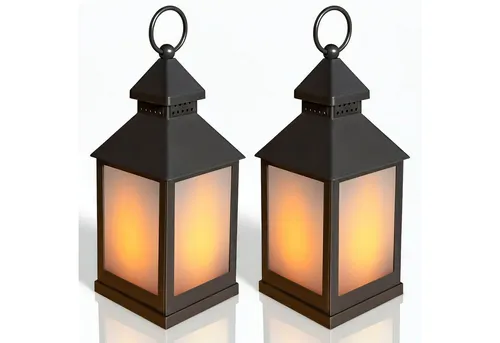 Eaxus® 2er Set LED Laterne für Draußen von Eaxus