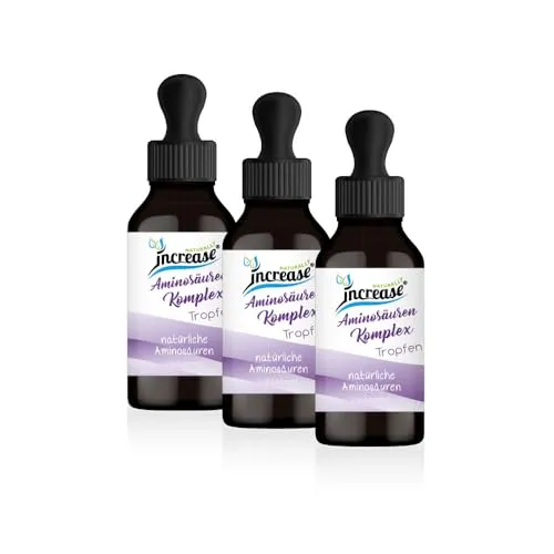 Nimm 3, zahl 2 Aktion Liposomale Aminosäuren Komplex Tropfen - 4000mg täglich - Verzweigtkettige Aminosäuren (BCAA) - Hochdosierte, pflanzliche Tropfen mit 18 Aminosäuren, laktosefrei, vegan und ohne künstliche Zusatzstoffe. Ideal für Fitness und Gesundheit!