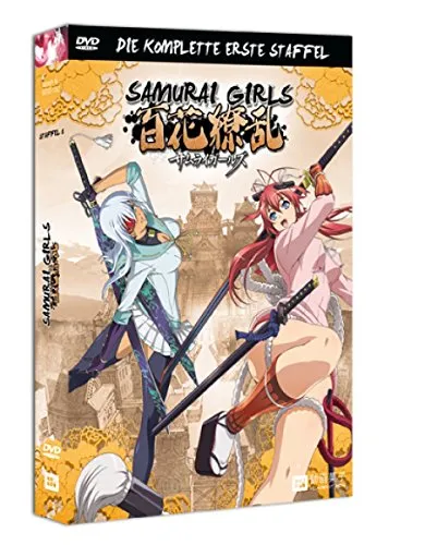 Samurai Girls: Hyakka Ryouran - Staffel 1 - Gesamtausgabe - [DVD] - Filme, spannende Anime-Serie mit packender Action und starken Charakteren, freigegeben ab 16 Jahren.