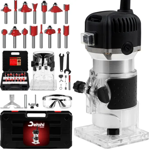 DELPHI Holzfräse Oberfräse 800 W