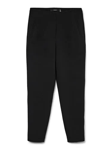 VERO MODA VMLINA HW Tapered Pant NOOS - Damen-Hosen mit trendigem tapered Schnitt, ideal für einen lässigen Look und hohen Tragekomfort.