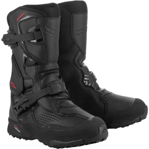 Alpinestars XT-8 GoreTex Motorrad Enduro Stiefel 46 - schwarz - Motorradstiefel für Enduro und Offroad, atmungsaktiv und wasserdicht mit hohem Schaft, ideal für alle Jahreszeiten.