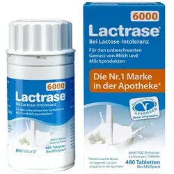 Produktbild Lactrase 6.000 Fcc Tbl.klickspender Nachfüllpack