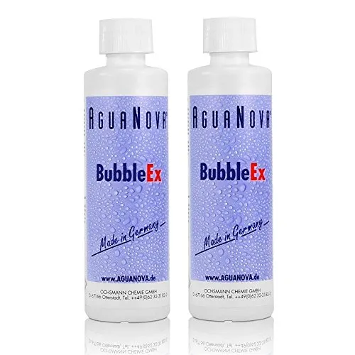 AguaNova BubbleEx 400g - Effektives Mittel gegen Luftblasen in Wassermatratzen - Pflegehilfsmittel Betten, bekämpft Luftblasenbildung im Wasserkern und sorgt für einen ruhigen Schlaf ohne störendes Gluckern.