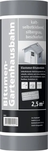 Bitumen-Gartenhausbahn 5 x 0,5 m